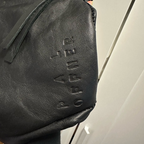 Pal Offner Black Leather Backpack - Picture 5 of 9